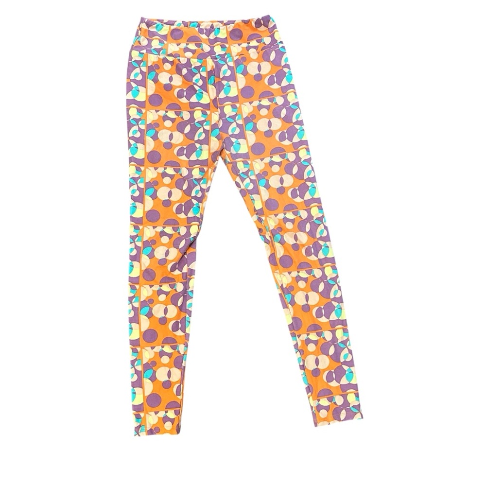 LuLaRoe Abstract Colorful Leggings One Size